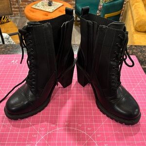 Torrid Black Combat Boots